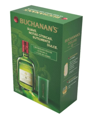 Buchanans De Luxe 12 Años 40° 750ml + Vaso De Vidrio