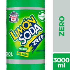Canada Dry Limón Soda Zero 3L
