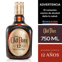 Grand Old Parr 12 Años 40º 750ml
