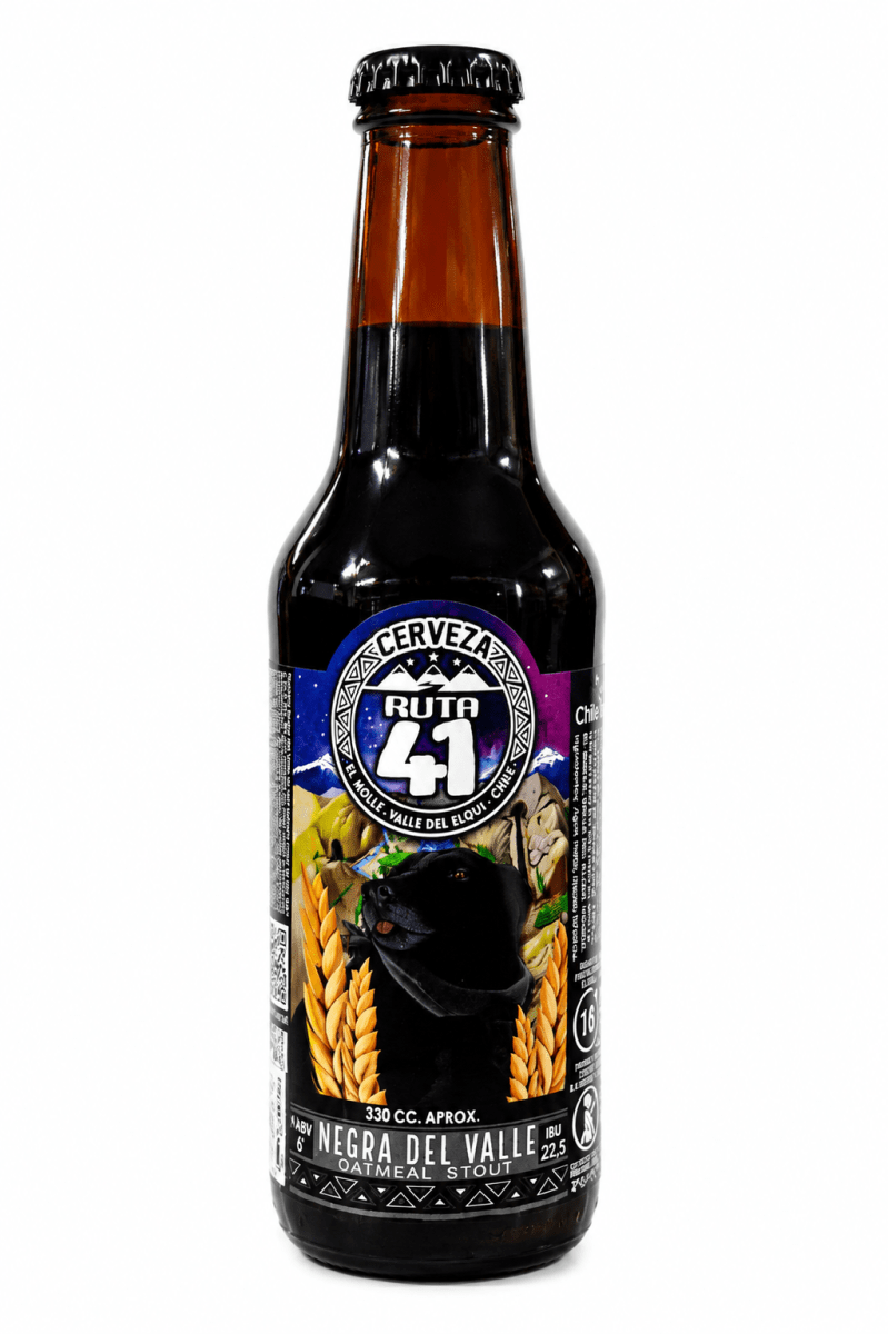 Ruta 41 Negra Del Valle Oatmeal Stout 6° 330cc1