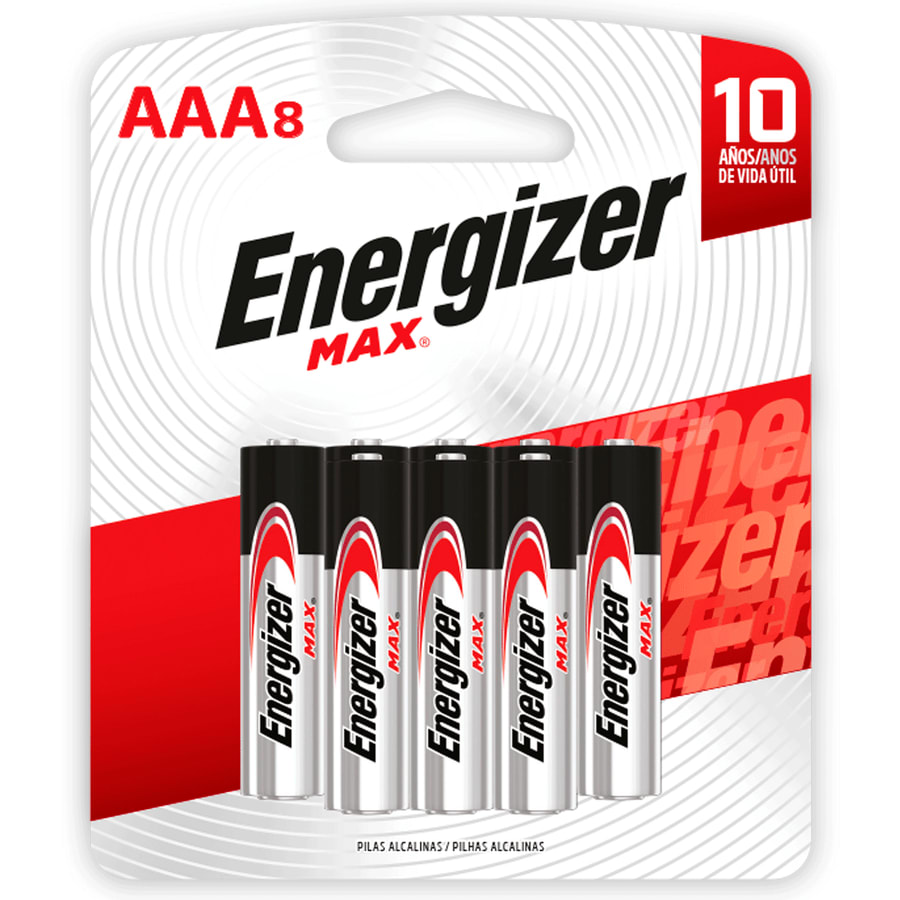 Pilas Energizer AAA 8 Unidades1