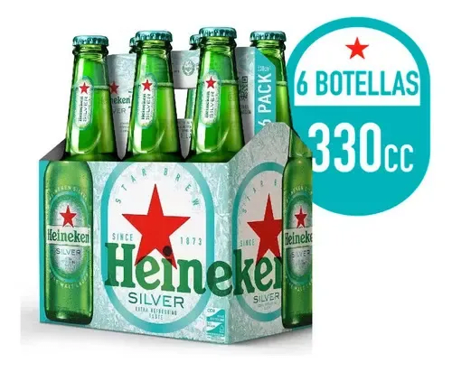 Heineken Silver 6 Pack 330cc1