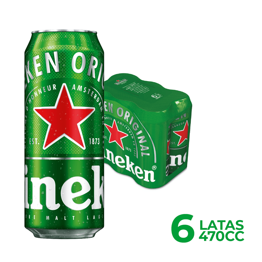 Heineken 6 Pack 470cc1