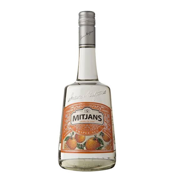 Mitjans Licor De Triple Sec 750cc1
