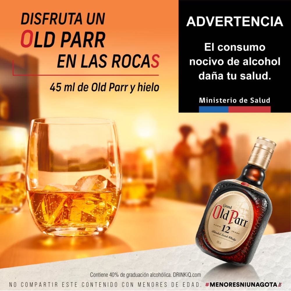 Grand Old Parr 12 Años 40º 750ml1