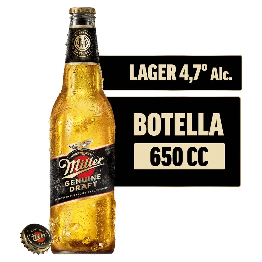 Miller Lager 650ml1