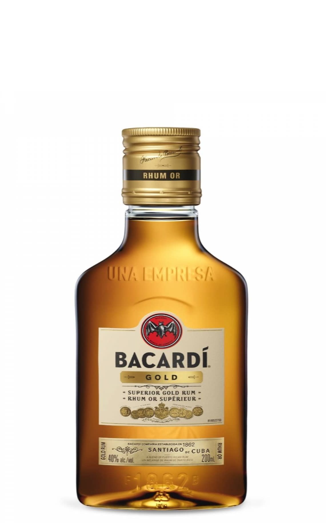 Bacardi Carta De Oro 200ml