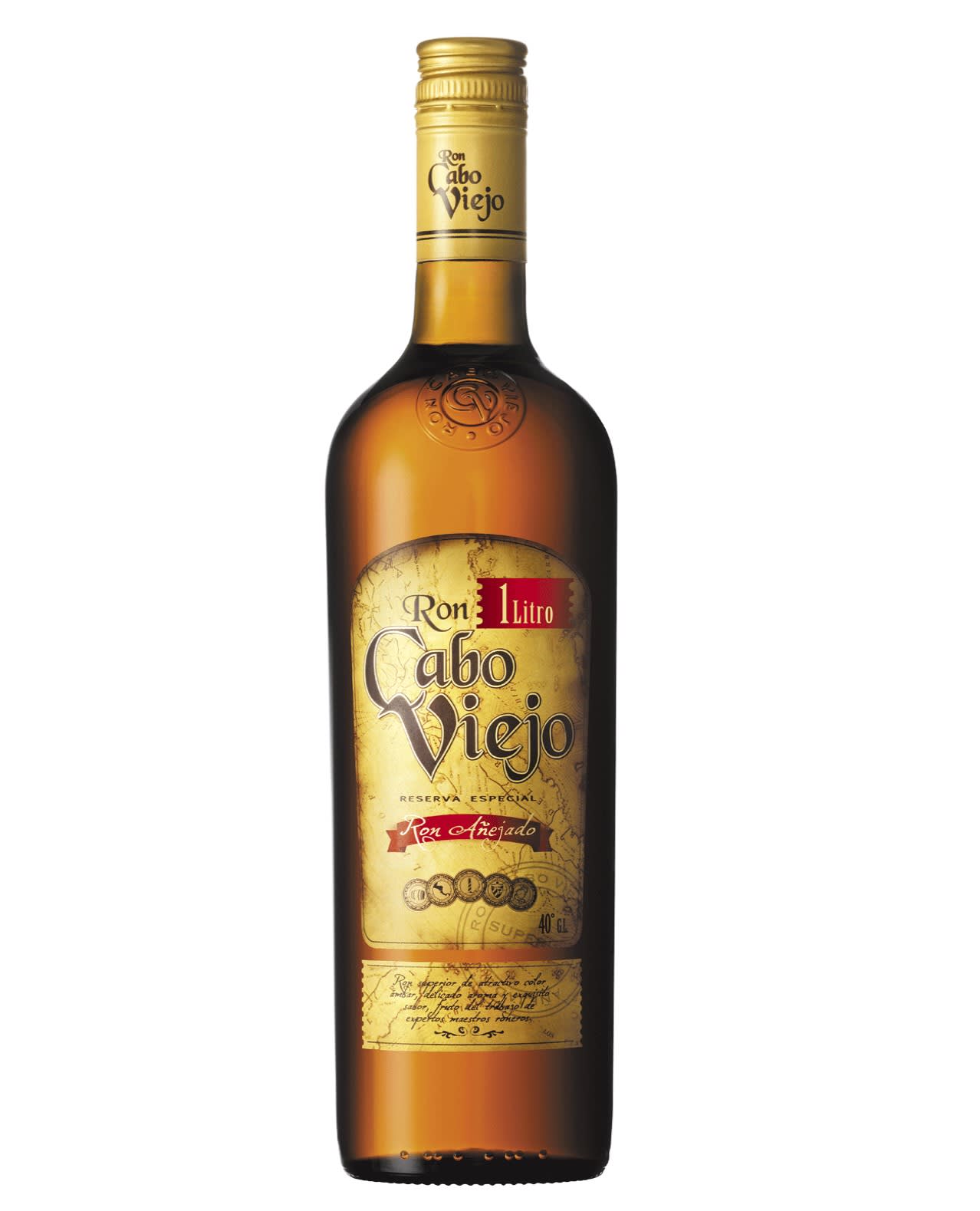 Ron Cabo Viejo Dorado 1L