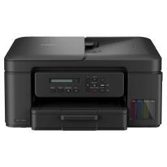 Impresora Multifuncional Brother DCP-T730DW Negro - Wi-Fi, Dúplex, ADF y Tanques de Tinta