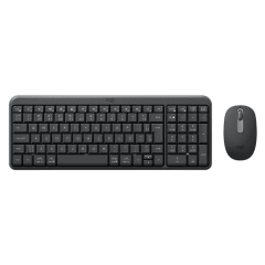 Kit Teclado y Mouse Logitech MK250 Negro - Bluetooth, Español y Batería 12 Meses