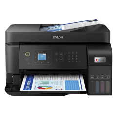 Impresora Multifuncional Epson EcoTank L5590 Negro - Fax, ADF de 30 Hojas, Wi-Fi y Ethernet