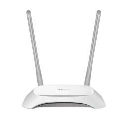Router TP-Link TL-WR840N Blanco - Wi-Fi N300 2.4 GHz, 2 Antenas, 4 Puertos LAN y Modo WISP