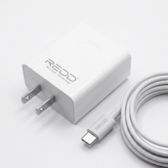 Cargador Ultra Rápido REDD 80W Ultra-Fast Charger 7.2A (Kit con Cable Tipo C)