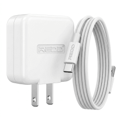 Cargador Rápido REDD 67W Super Turbo Charger 6.2A (Kit con Cable Tipo C)