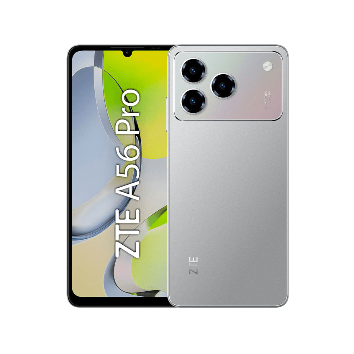 Celular ZTE Blade A56 Pro 4G 128GB Gris - Unisoc T7250, Pantalla 6.75