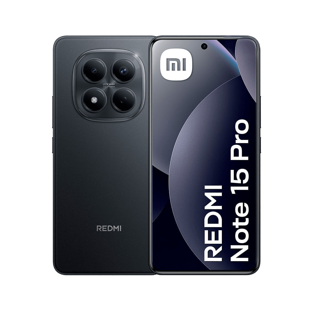 Celular Xiaomi Redmi Note 15 Pro 4G 256GB Negro - Helio G200 Ultra, Pantalla 6.77