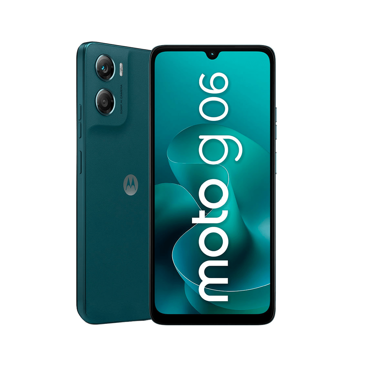 Celular Motorola Moto G06 4G 256GB Azul - Helio G81 Extreme, Pantalla 6.88