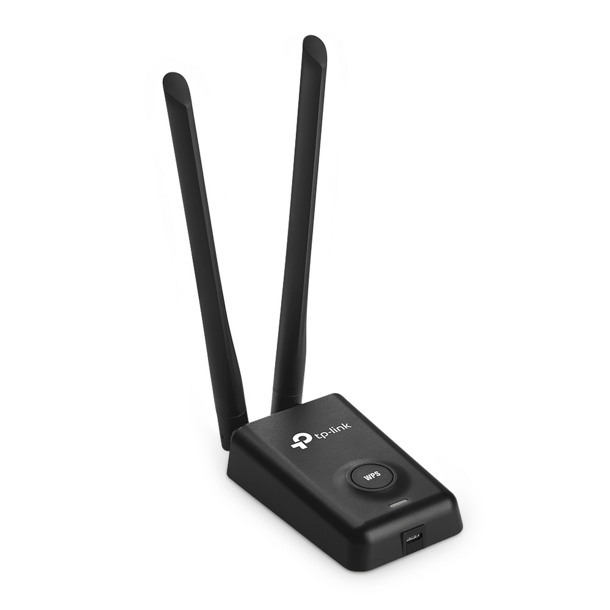 Adaptador WiFi USB TP-Link TL-WN8200ND Negro - N300 Alta Potencia, 2 Antenas de 5 dBi y WPS1