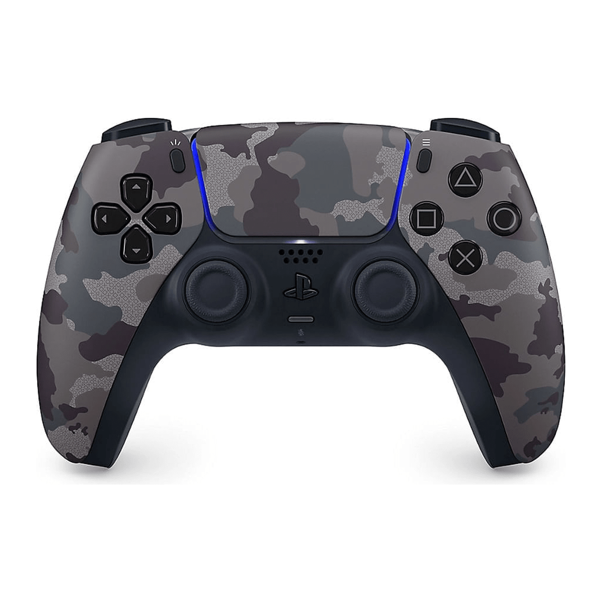 Mando PS5 DualSense Gris Camuflaje - Háptica, Gatillos Adaptativos y Bluetooth 5.11