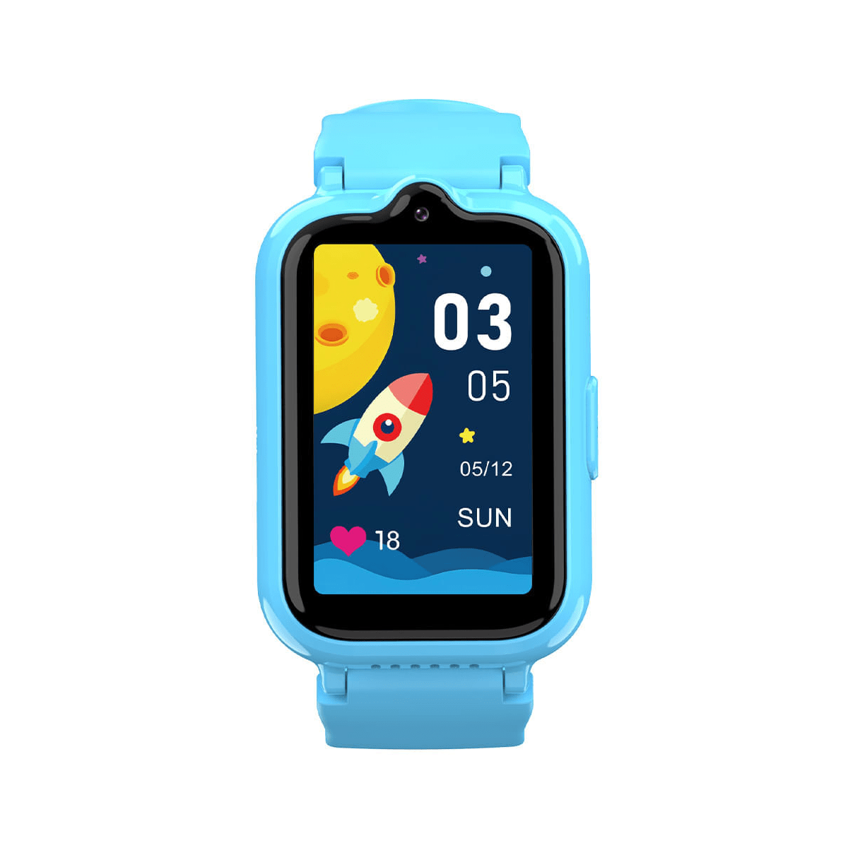 Smartwatch Roadtrip T41 Celeste - Pantalla 1.57