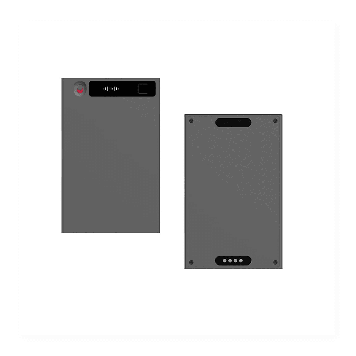 Grabadora de Voz IA Decibel YJ-T9V1 Gris - 64GB, Bluetooth, 20h y App REC-NOTE2