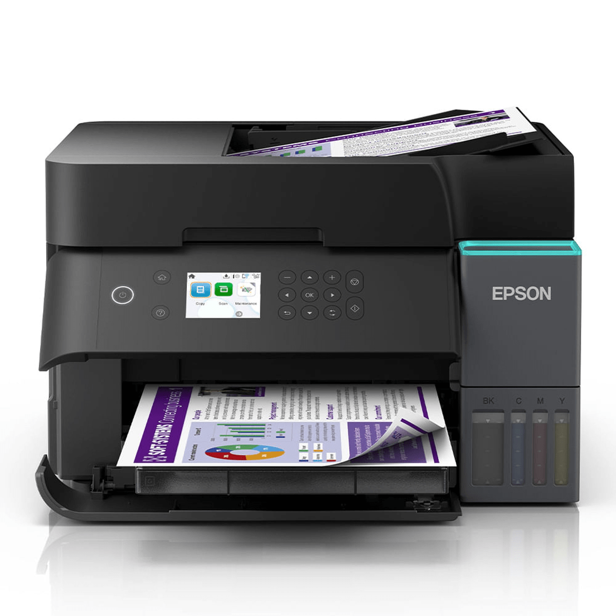 Impresora Multifuncional Epson EcoTank L6370 Negro - Wi-Fi, Dúplex Automático, ADF y Ethernet2