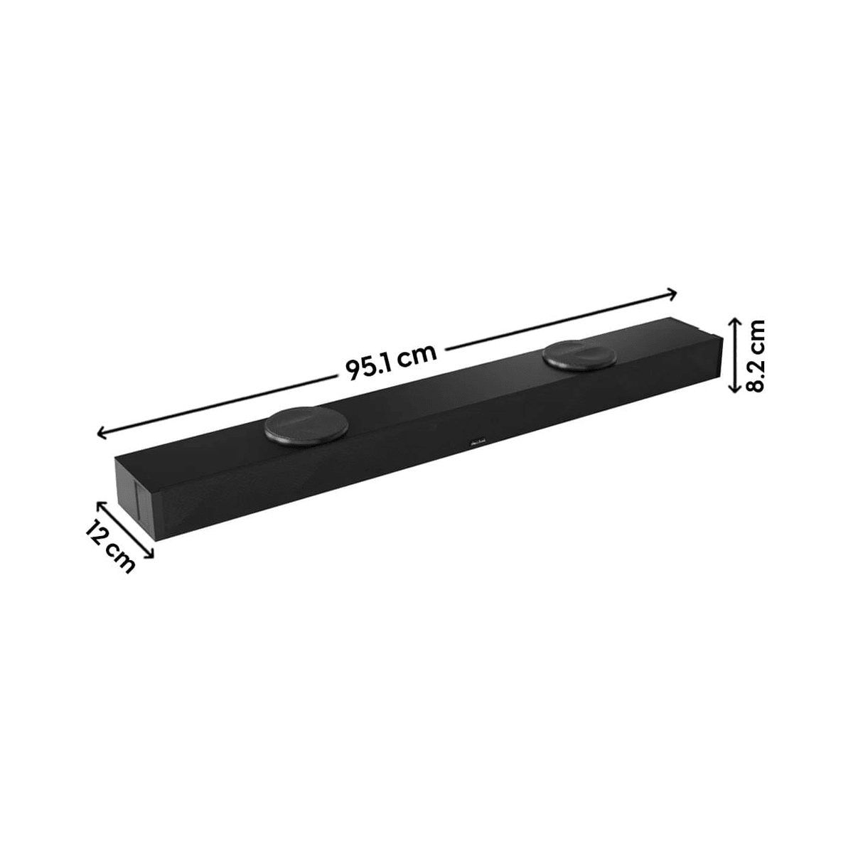 Barra de Sonido Decibel S25 Negro - 2.1 Canales 100W, Bluetooth 5.0, HDMI y USB3