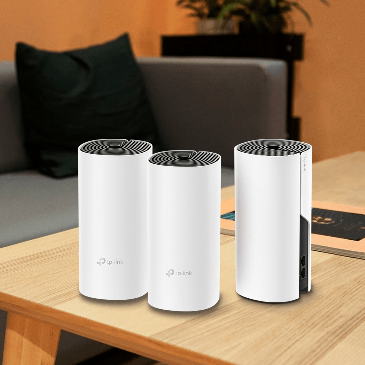 Sistema Wi-Fi Mesh TP-Link Deco M4 Pack x3 Blanco - AC1200 Doble Banda, hasta 370 m² y Gigabit3