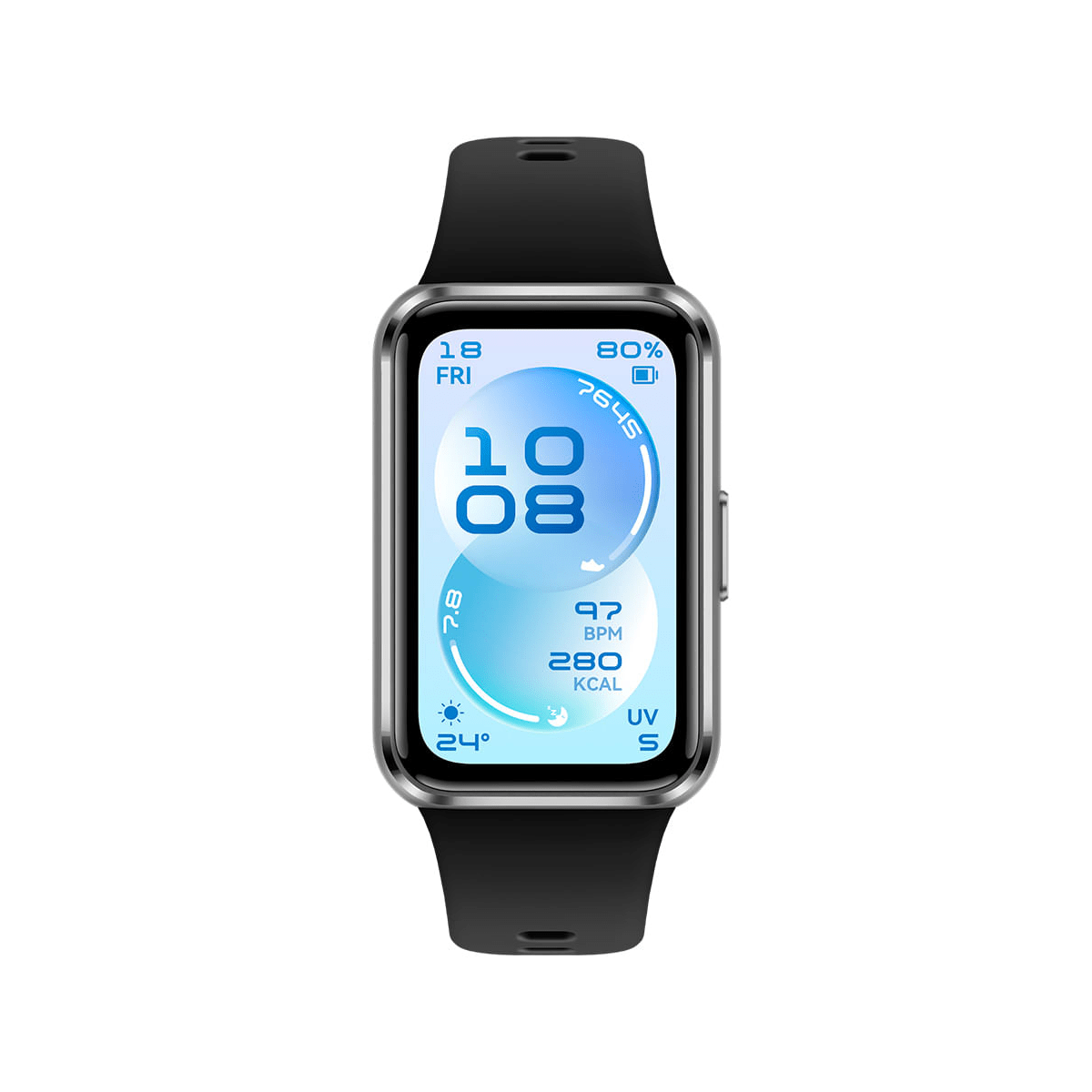 Smartband Huawei Band 11 Negro - Pantalla AMOLED 1.62
