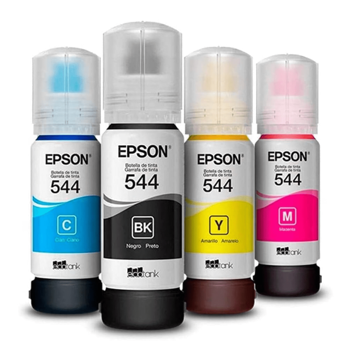 Pack Tintas Epson T544 x4 Botellas Originales - Negro, Cian, Magenta y Amarillo 65 ml3