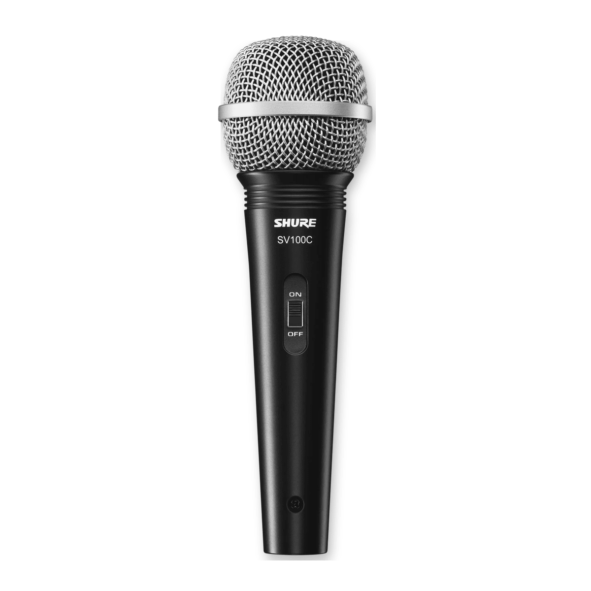 Micrófono Dinámico Shure SV100 Negro - Cardioide, XLR a 6.3 mm y Cable 4.6 m2