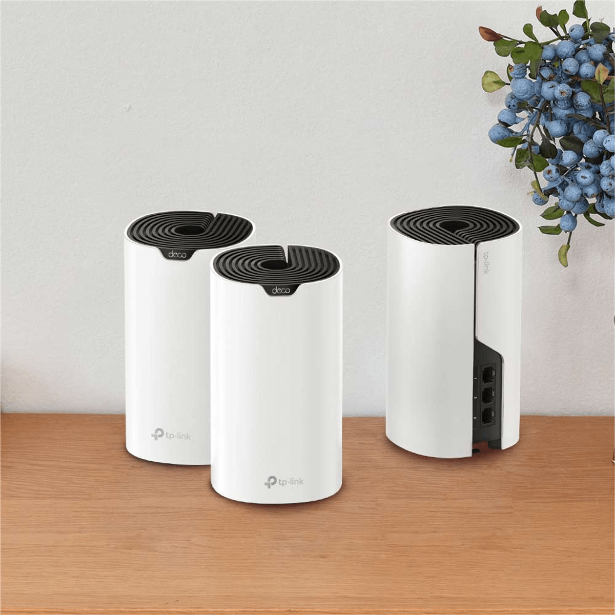 Sistema Wi-Fi Mesh TP-Link Deco S7 Pack x3 Blanco - AC1900 Doble Banda, 3 Puertos Gigabit y MU-MIMO3