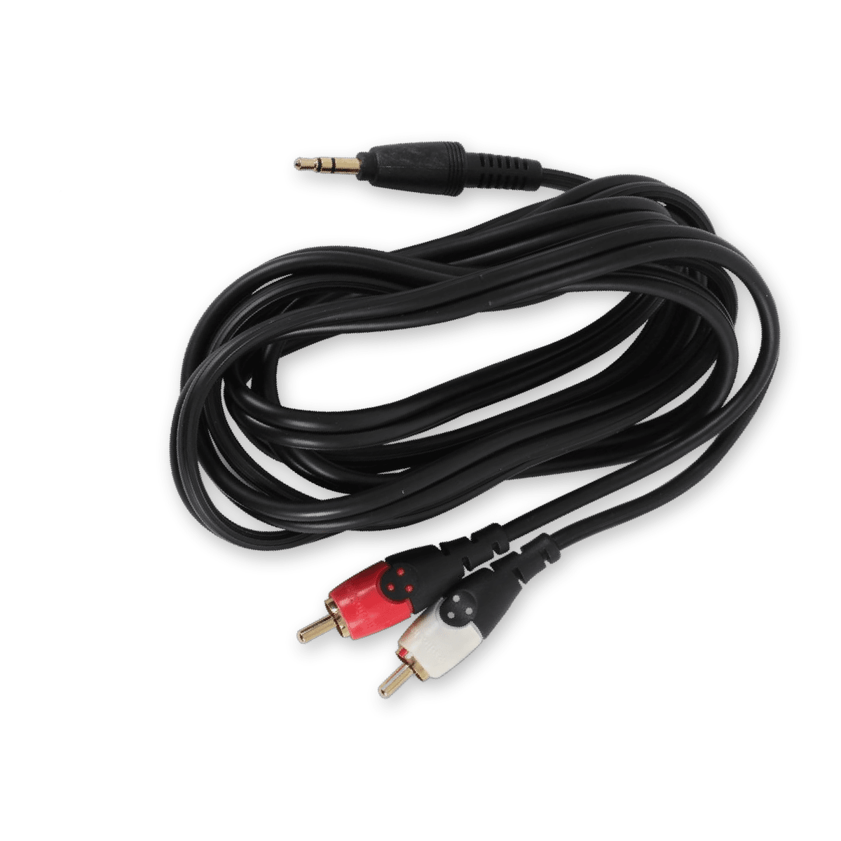 Cable Audio RadioShack 4200495 3.5 mm a 2 RCA Negro - Estéreo Blindado 1.8 m4