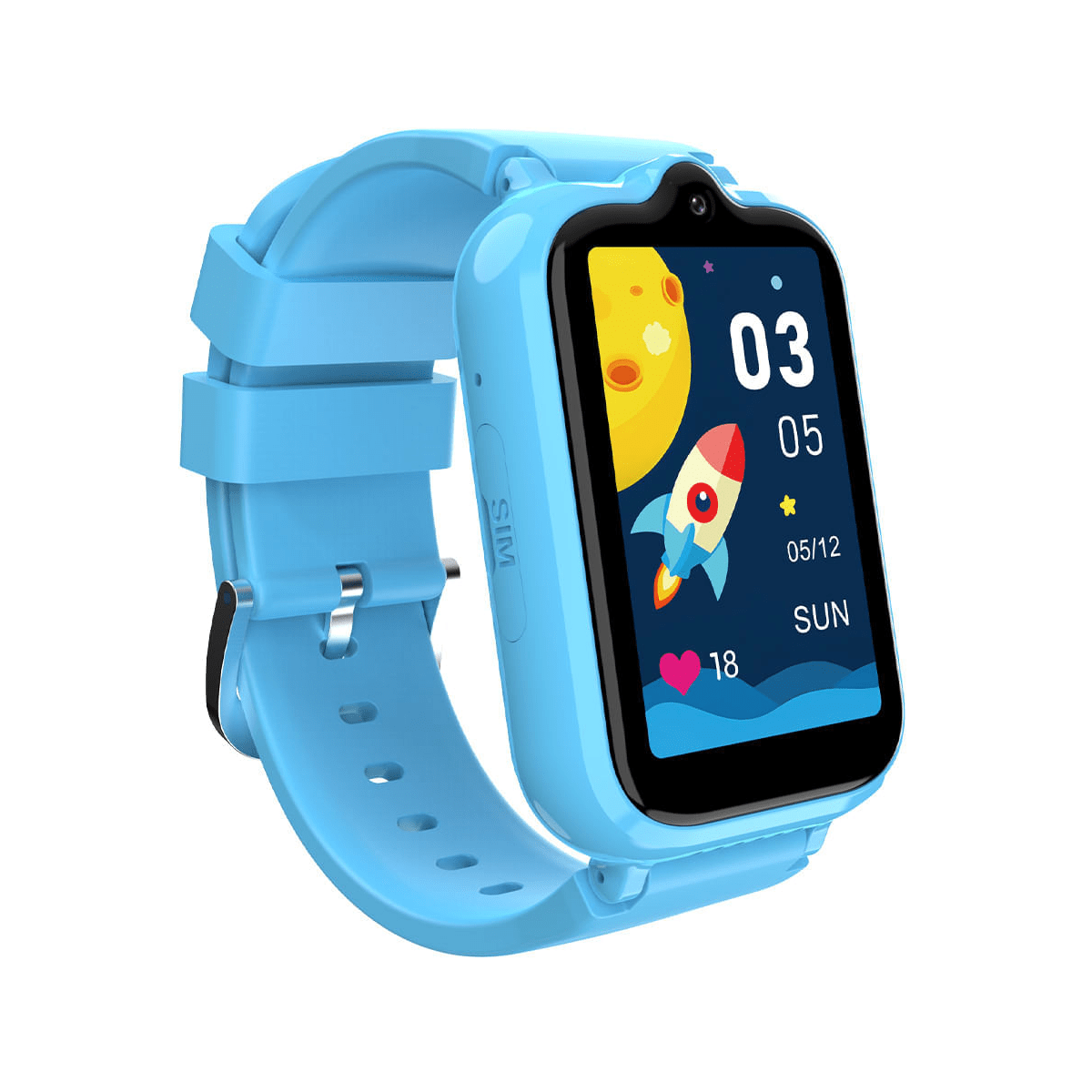 Smartwatch Roadtrip T41 Celeste - Pantalla 1.57