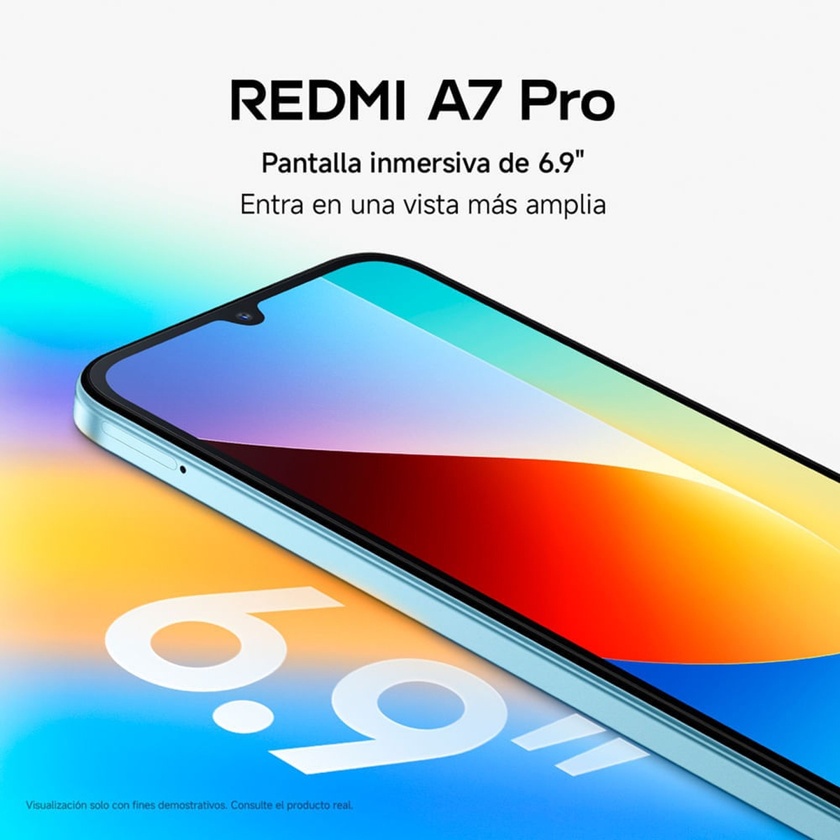 Celular Xiaomi Redmi A7 Pro 64GB Azul [Lanzamiento 2026] - 4GB RAM, 6.9
