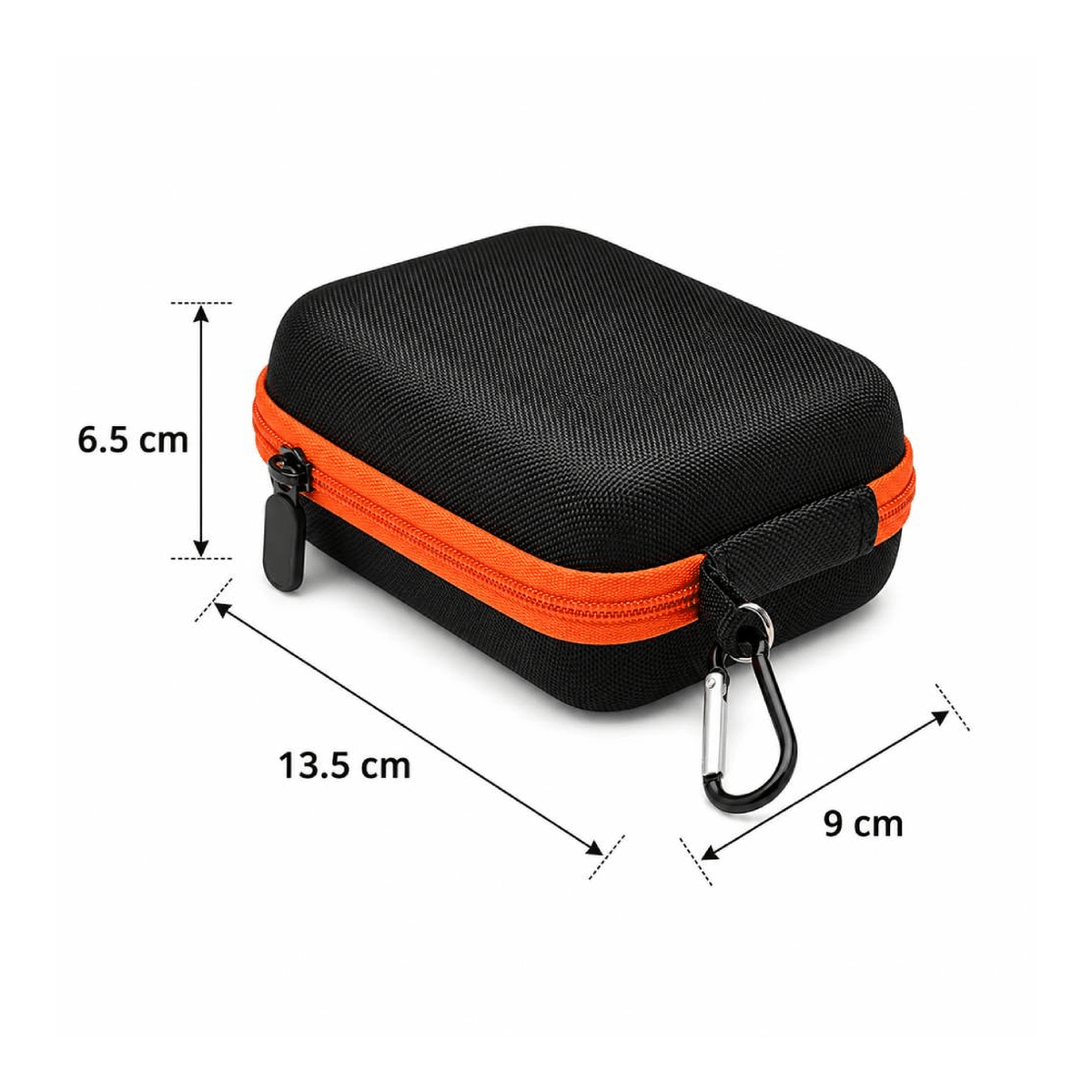 Estuche Roadtrip para Parlante JBL GO 4 Negro - Protección Portátil 13.5x9x6.5 cm4