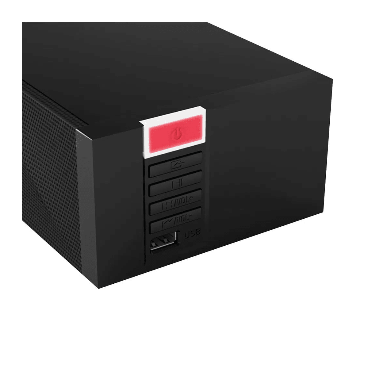 Barra de Sonido Decibel S25 Negro - 2.1 Canales 100W, Bluetooth 5.0, HDMI y USB5