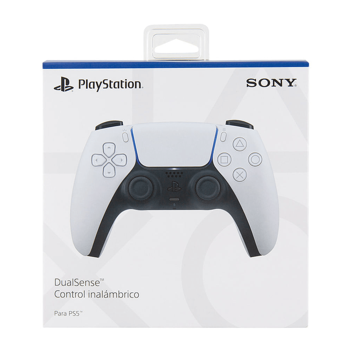 Mando PS5 DualSense Blanco - Háptica, Gatillos Adaptativos y Bluetooth 5.15