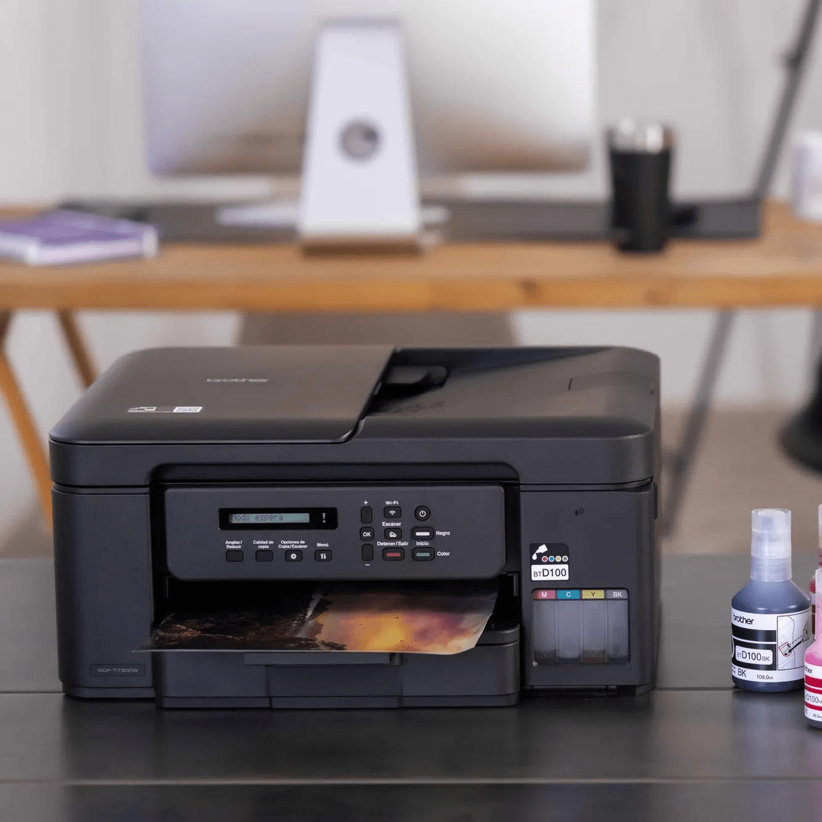 Impresora Multifuncional Brother DCP-T730DW Negro - Wi-Fi, Dúplex, ADF y Tanques de Tinta5