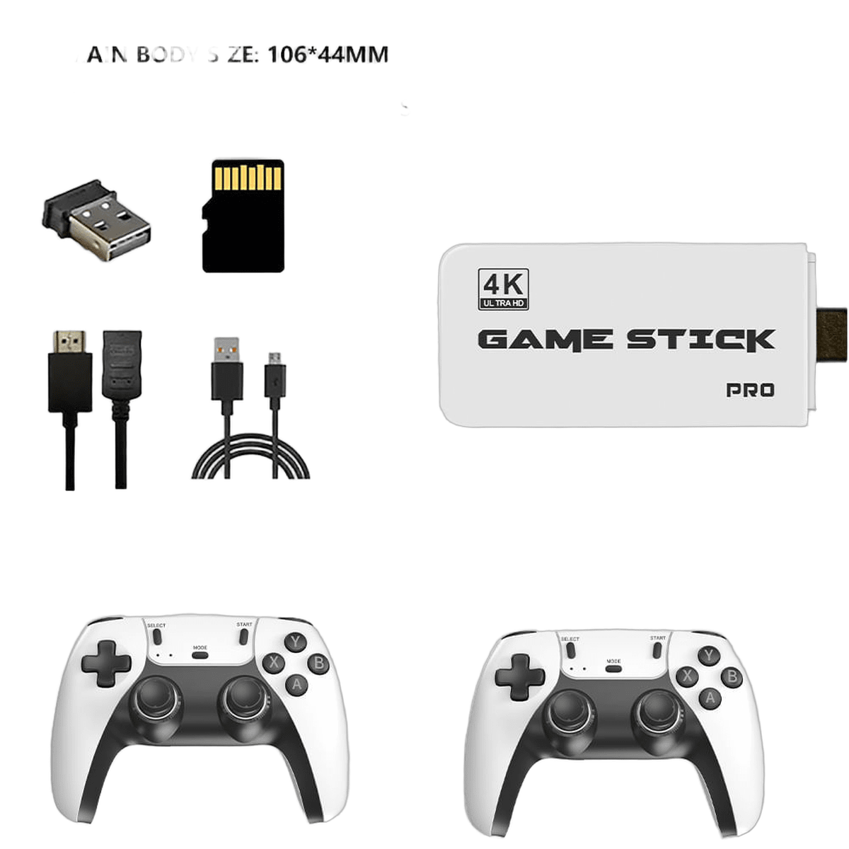 Consola Sundi Retro M8-4K - 2000 Juegos, Salida HDMI 4K y 2 Mandos5