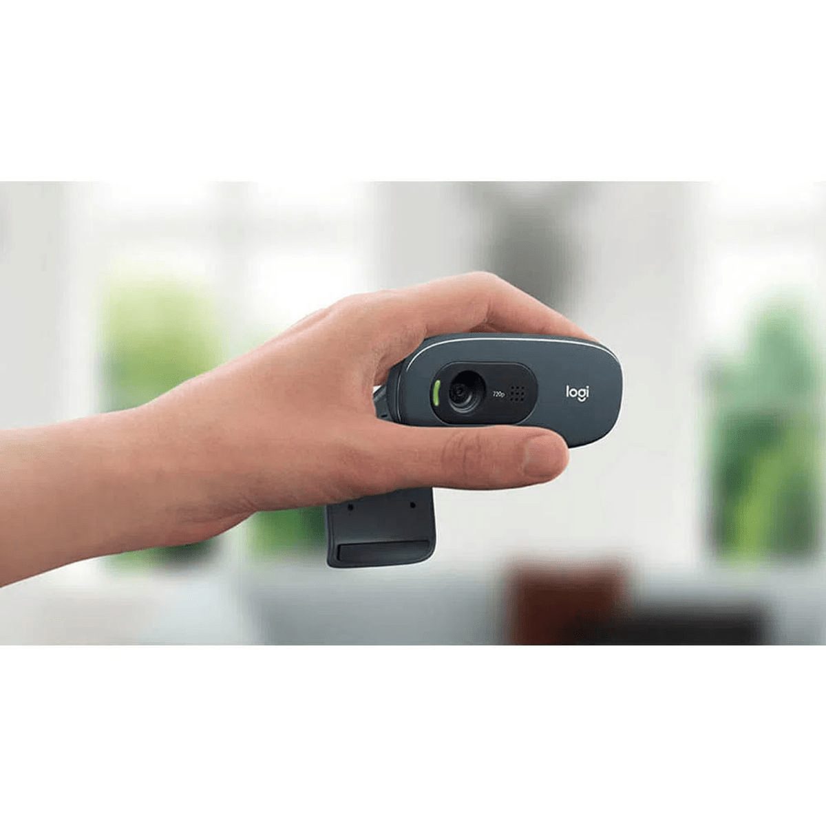 Cámara Web Logitech C270 Negro - HD 720p, Micrófono con Reducción de Ruido y USB5