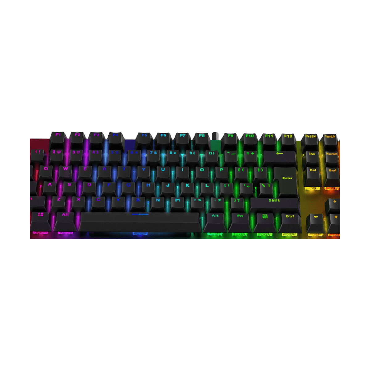 Teclado Gamer Coolbox T4G Nesher Negro - Mecánico 80%, Switch Azul y RGB5