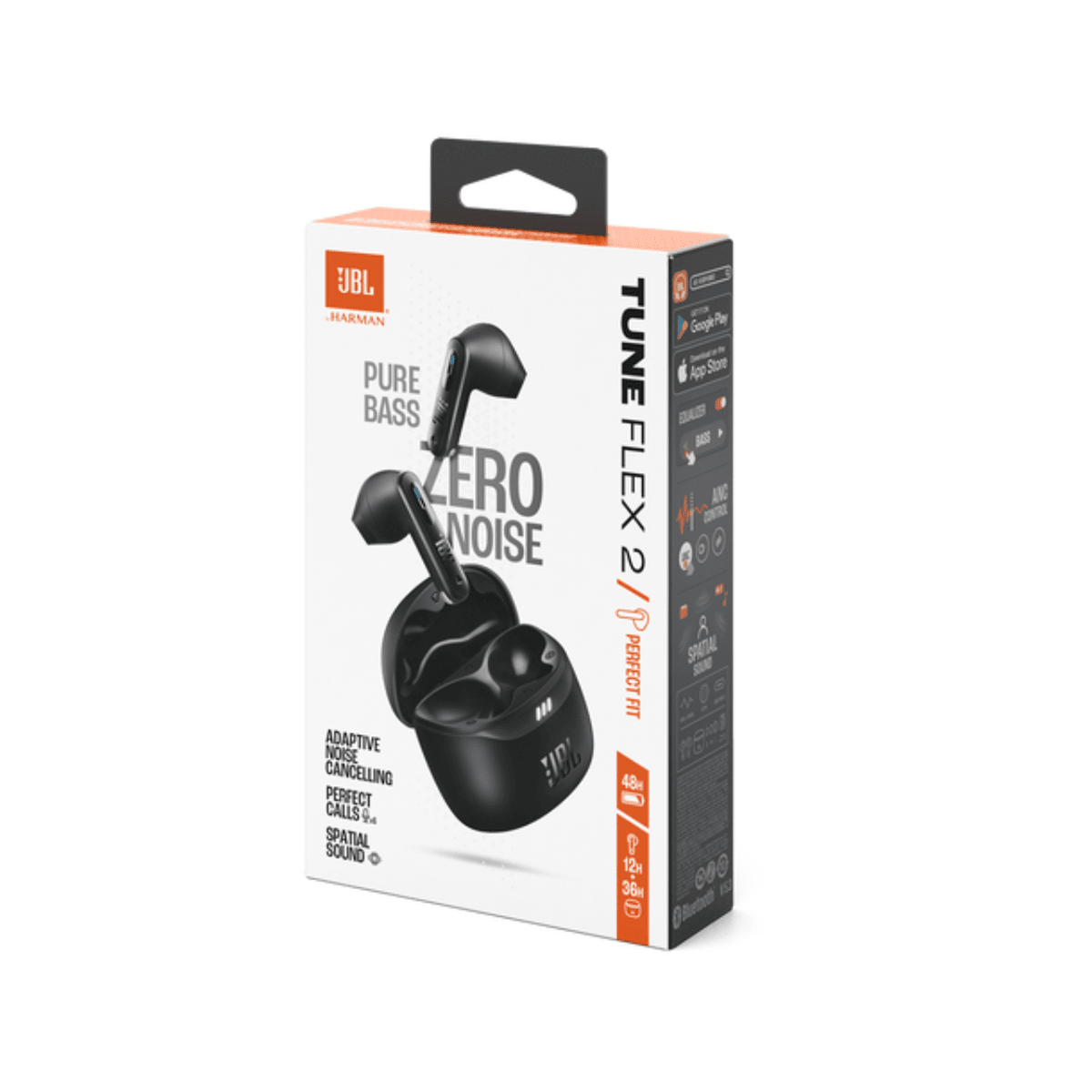 Audífonos True Wireless JBL Tune Flex 2 Negro - ANC, BT y Estuche6