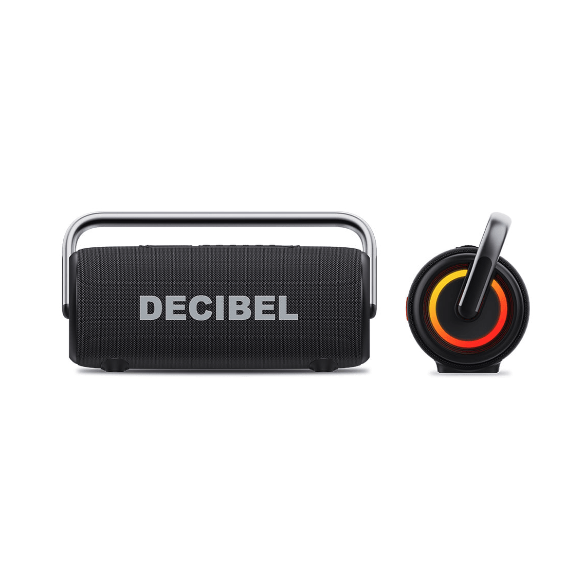 Parlante Bluetooth Decibel Soundbox Pro Negro - 60W RMS, BT 5.0 y Hasta 10 h6