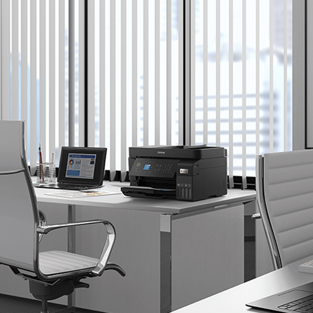 Impresora Multifuncional Epson EcoTank L5590 Negro - Fax, ADF de 30 Hojas, Wi-Fi y Ethernet7