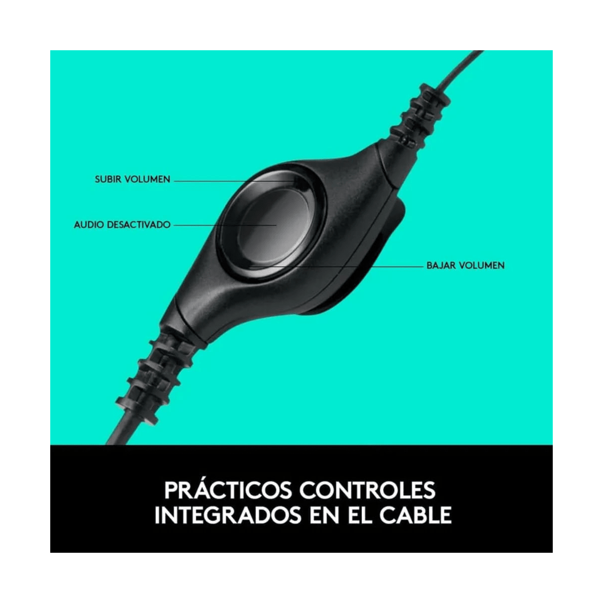 Combo Logitech H390 + MK250 Negro - Headset USB y Kit Teclado/Mouse Inalámbrico8