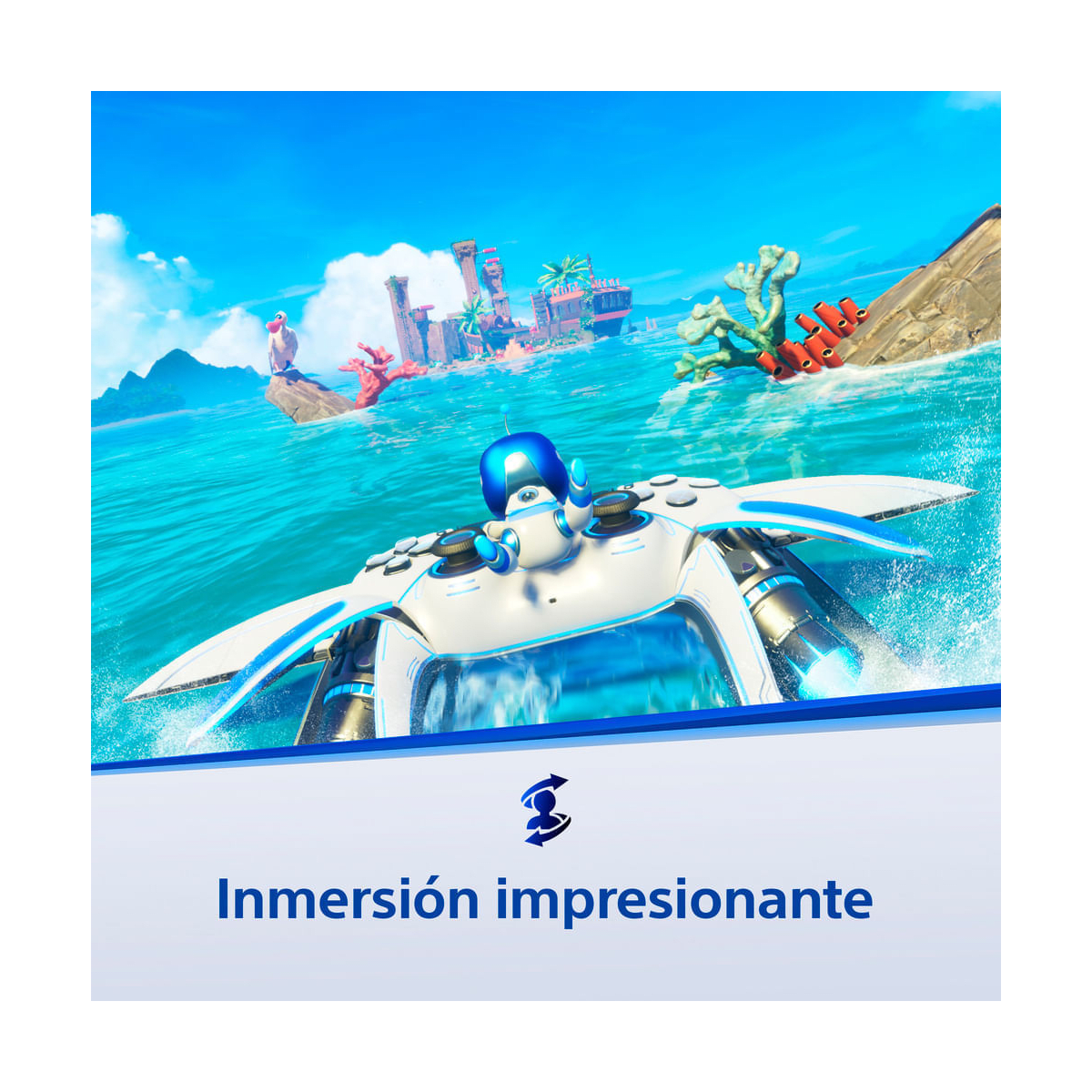 Consola PlayStation 5 Slim Standard Bundle Blanco - GT7 + Astro Bot, SSD 1TB, Lector y DualSense8