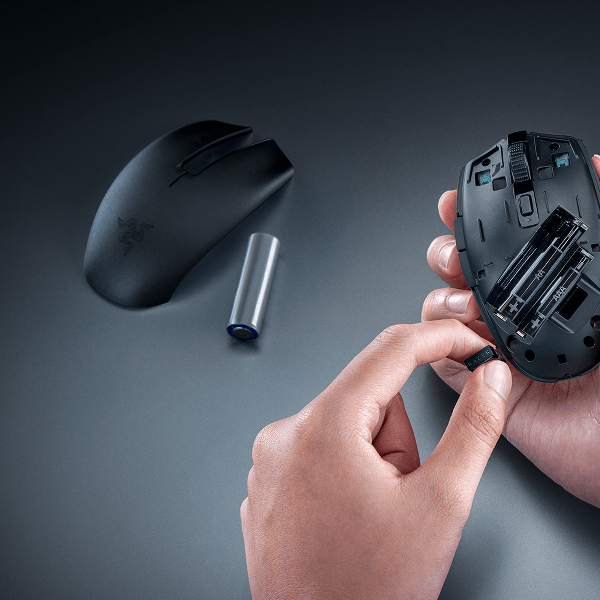 Mouse Gamer Inalámbrico Razer Orochi V2 Negro - HyperSpeed, Sensor 18K DPI y Menos de 60 g8