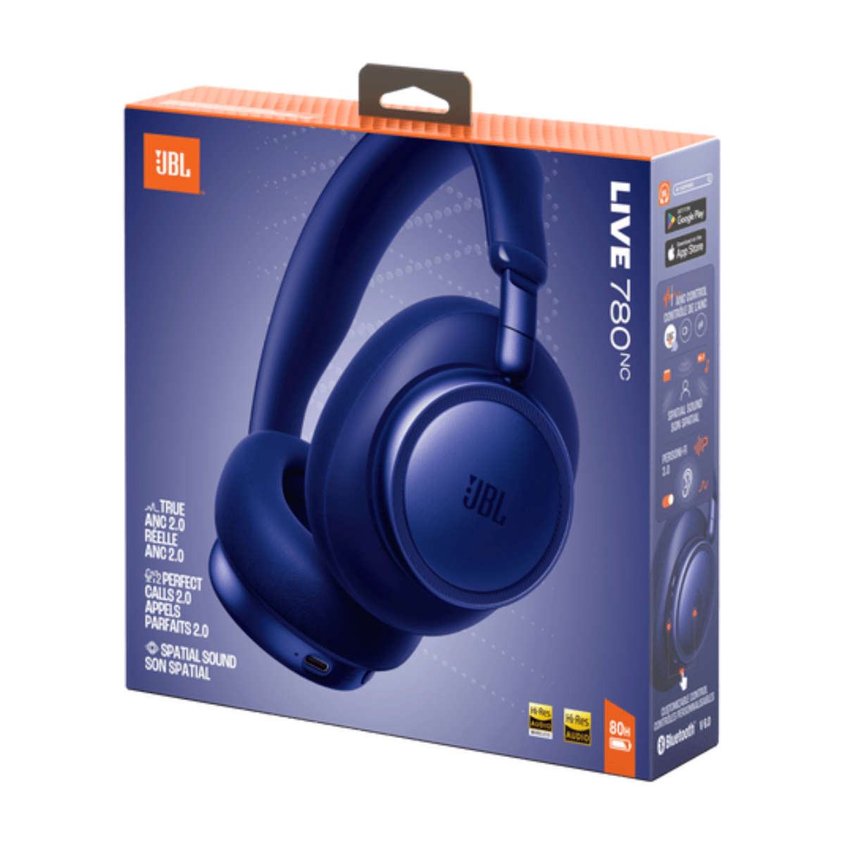 Audífonos Inalámbricos JBL Live 780NC Over-Ear con Cancelación de Ruido - Azul9