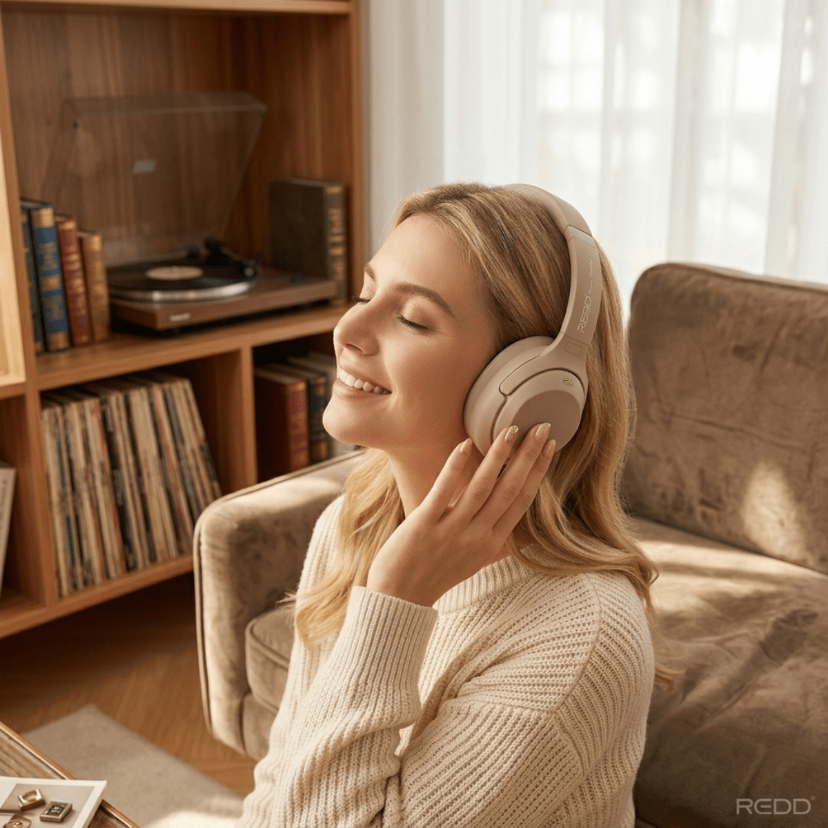 Audífonos Inalámbricos Bluetooth REDD RD-3070BT Over-Ear con Micrófono4